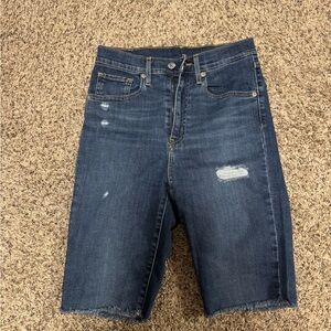 Women’s Levi’s Distressed Denim Shorts